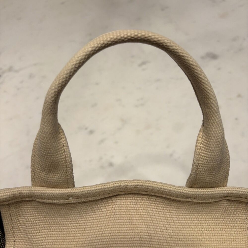 Marc Jacobs The Jacquard Small Tote Bag Warm Sand Beige Crossbody M0017025 - Picture 16 of 16